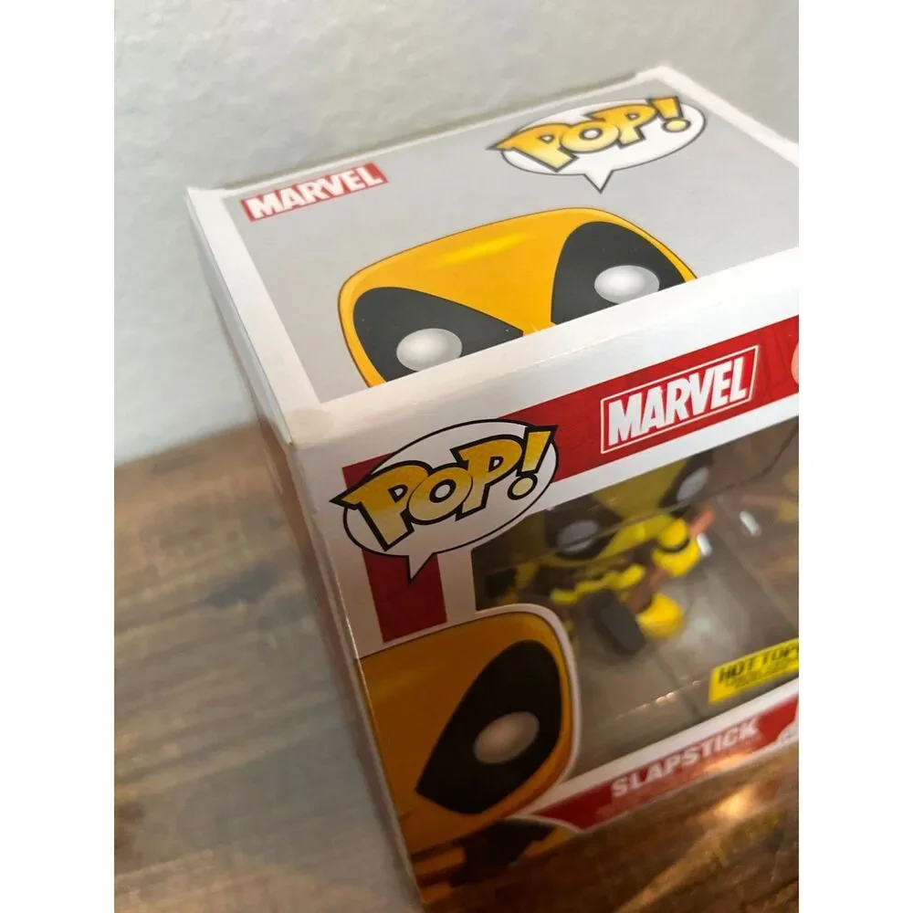 Deadpool Stingray Funko Pop! 156 & Slapstick 157 Hot Topic Exclusives Marvel Toy